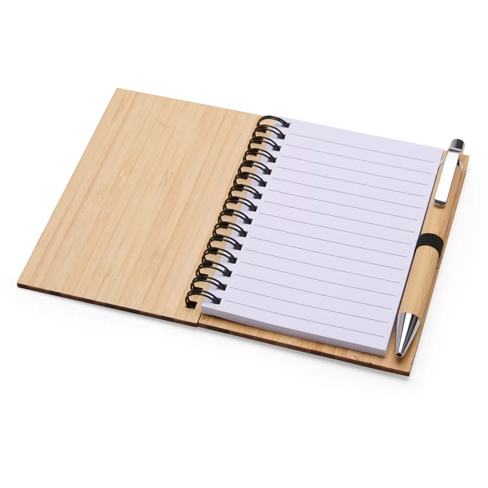 Bloco ecológico com caneta Personalizado