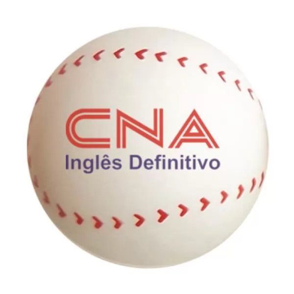 Bolinha de Baseball Anti Stress em Vinil Personalizada