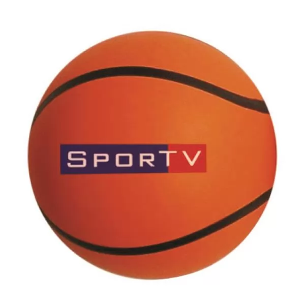 Bolinha de Basquete Anti Stress de Vinil Personalizada Bolinha de Basquete Anti Stress de Vinil Personalizada