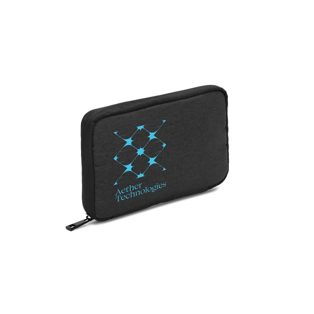 Bolsa Organizadora para Eletrônicos em Poliéster Reciclado Personalizada