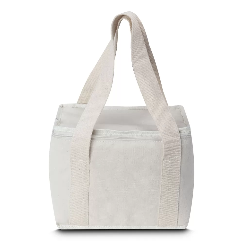 Bolsa Térmica de Algodão Cru Personalizada