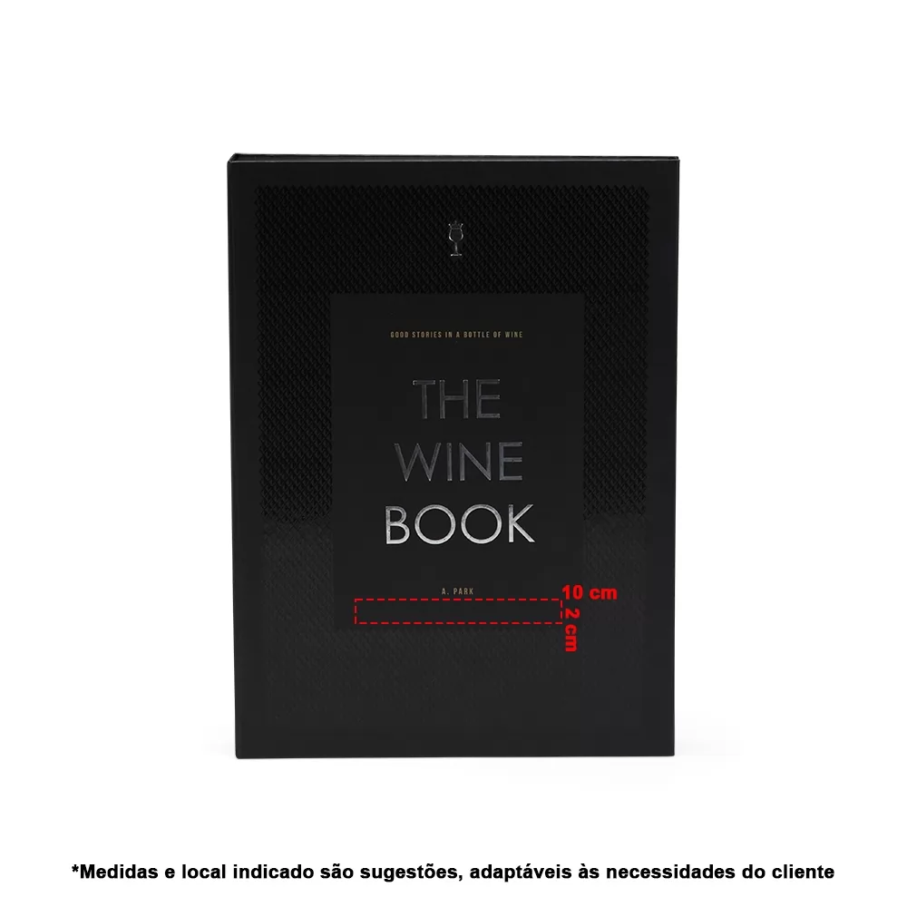 Box Wine Book Premium Personalizado Box Wine Book Premium Personalizado