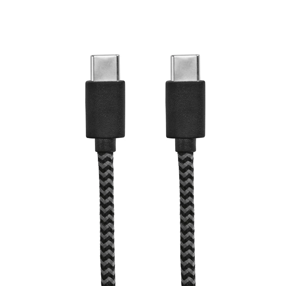 Cabo USB-C de carregamento rápido em PET 100% reciclado Personalizado Cabo USB-C de carregamento rápido em PET 100% reciclado Personalizado