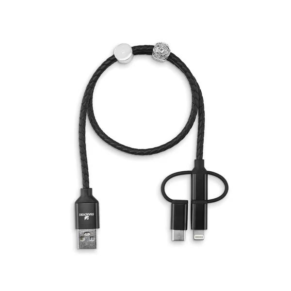 Cabo USB micro USB lightning Premium Swarovski Personalizado Cabo USB micro USB lightning Premium Swarovski Personalizado