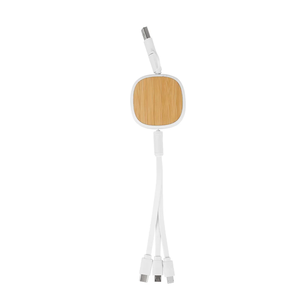 Cabo USB Rápido Multifuncional Personalizado Cabo USB Rápido Multifuncional Personalizado