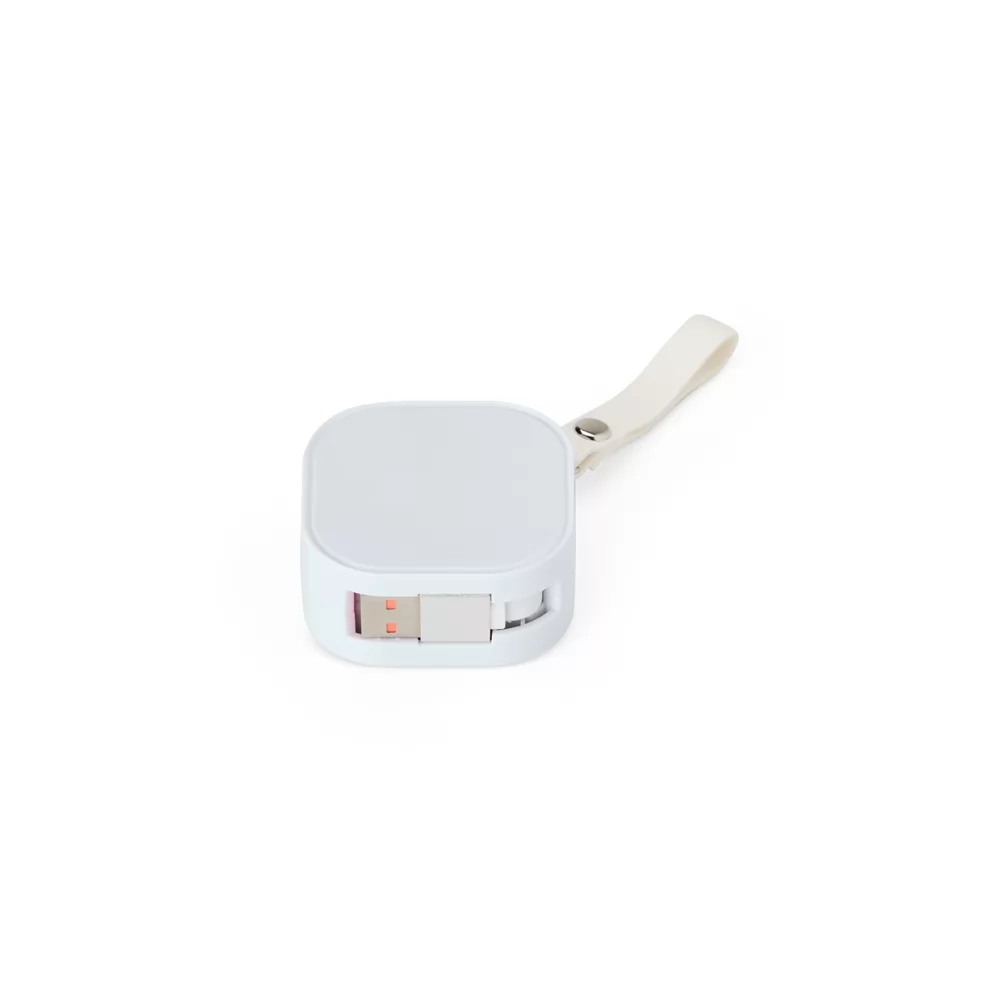 Cabo USB retrátil 4 em 1 Personalizado Cabo USB retrátil 4 em 1 Personalizado