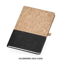 Caderneta A5 Cortiça Personalizada Caderneta A5 Cortiça Personalizada