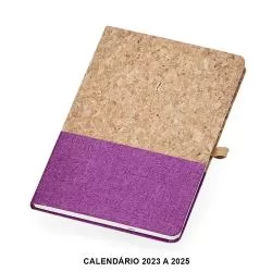 Caderneta A5 Cortiça Personalizada Caderneta A5 Cortiça Personalizada