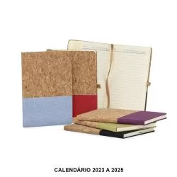 Caderneta A5 Cortiça Personalizada Caderneta A5 Cortiça Personalizada