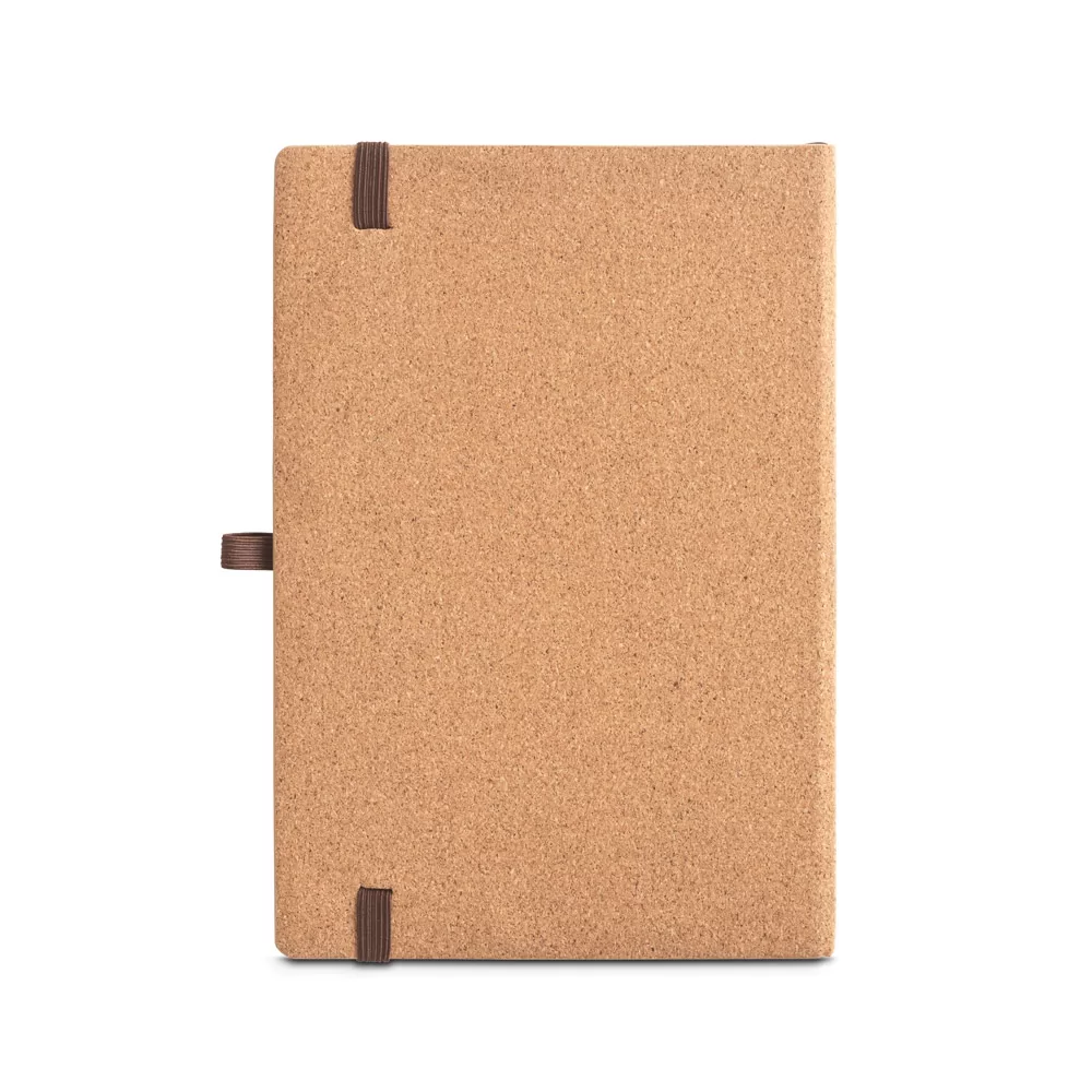 Caderneta A5 de capa dura em folha de bambu e cortiça Personalizada Caderneta A5 de capa dura em folha de bambu e cortiça Personalizada