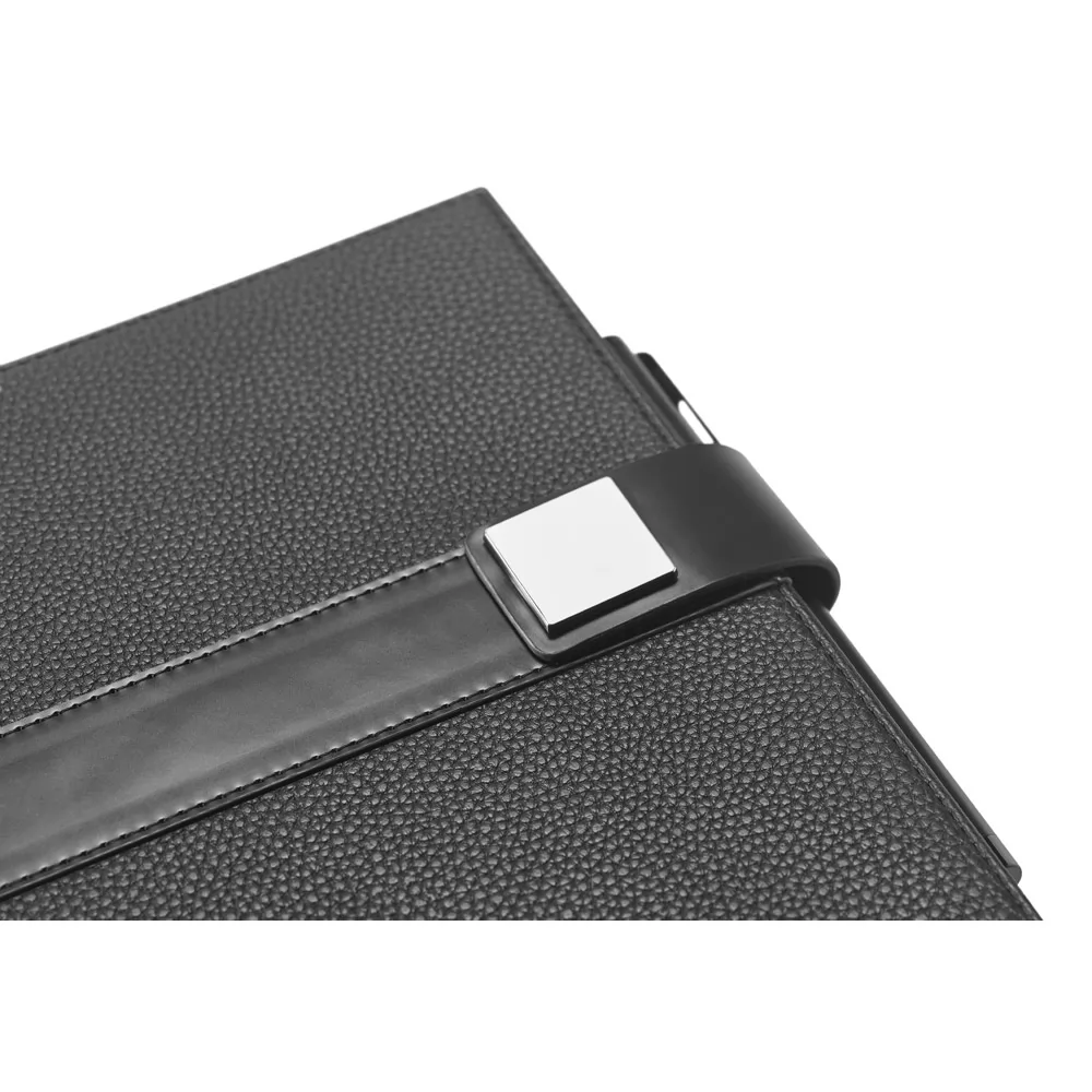 Caderneta A5 em Couro Sintético e Folhas Pautadas Personalizada