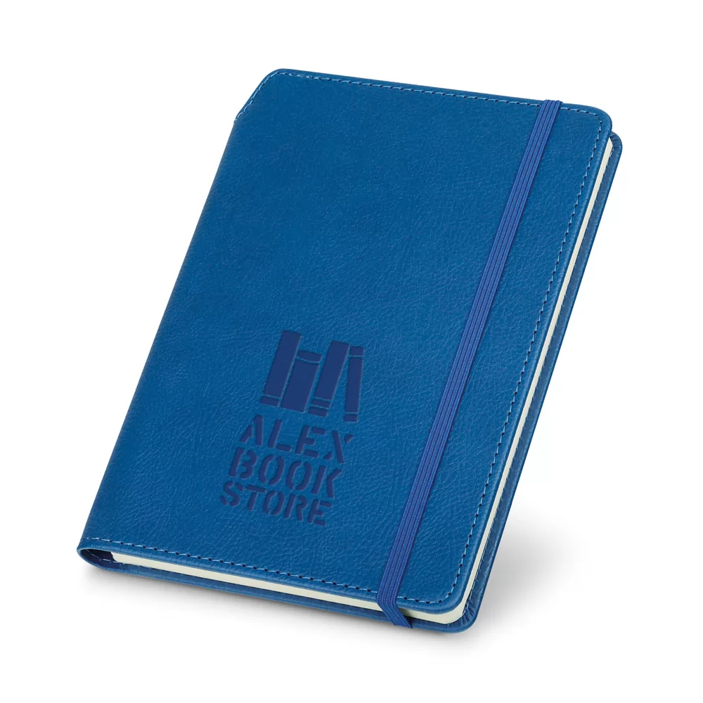 Caderneta A5 em Couro Sintético Personalizada Caderneta A5 em Couro Sintético Personalizada
