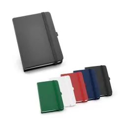 Caderneta A5 em Couro Sintético Personalizada Caderneta A5 em Couro Sintético Personalizada