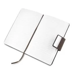 Caderneta com Capa em PU e Fibra de Café ou Chá Personalizada Caderneta com Capa em PU e Fibra de Café ou Chá Personalizada