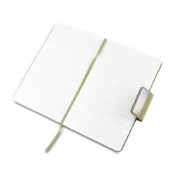 Caderneta com Capa em PU e Fibra de Café ou Chá Personalizada Caderneta com Capa em PU e Fibra de Café ou Chá Personalizada