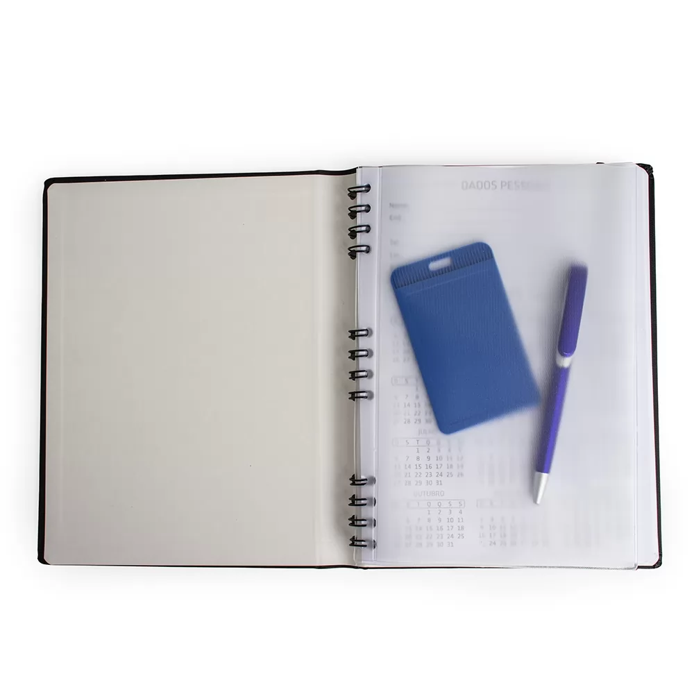 Caderneta Couro Sintético Personalizada Caderneta Couro Sintético Personalizada