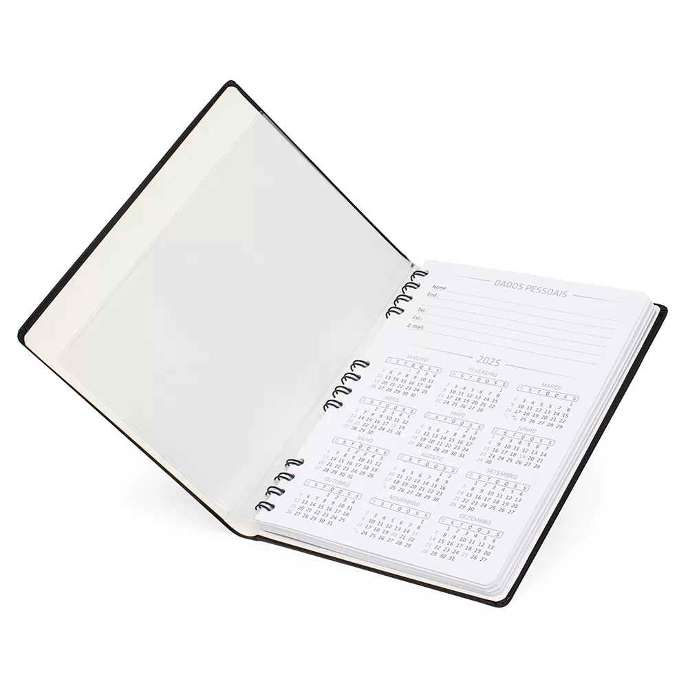 Caderneta Couro Sintético Personalizada Caderneta Couro Sintético Personalizada