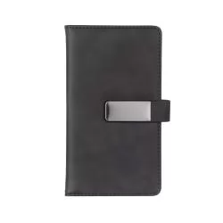 CADERNETA COURO SINTÉTICO Personalizada