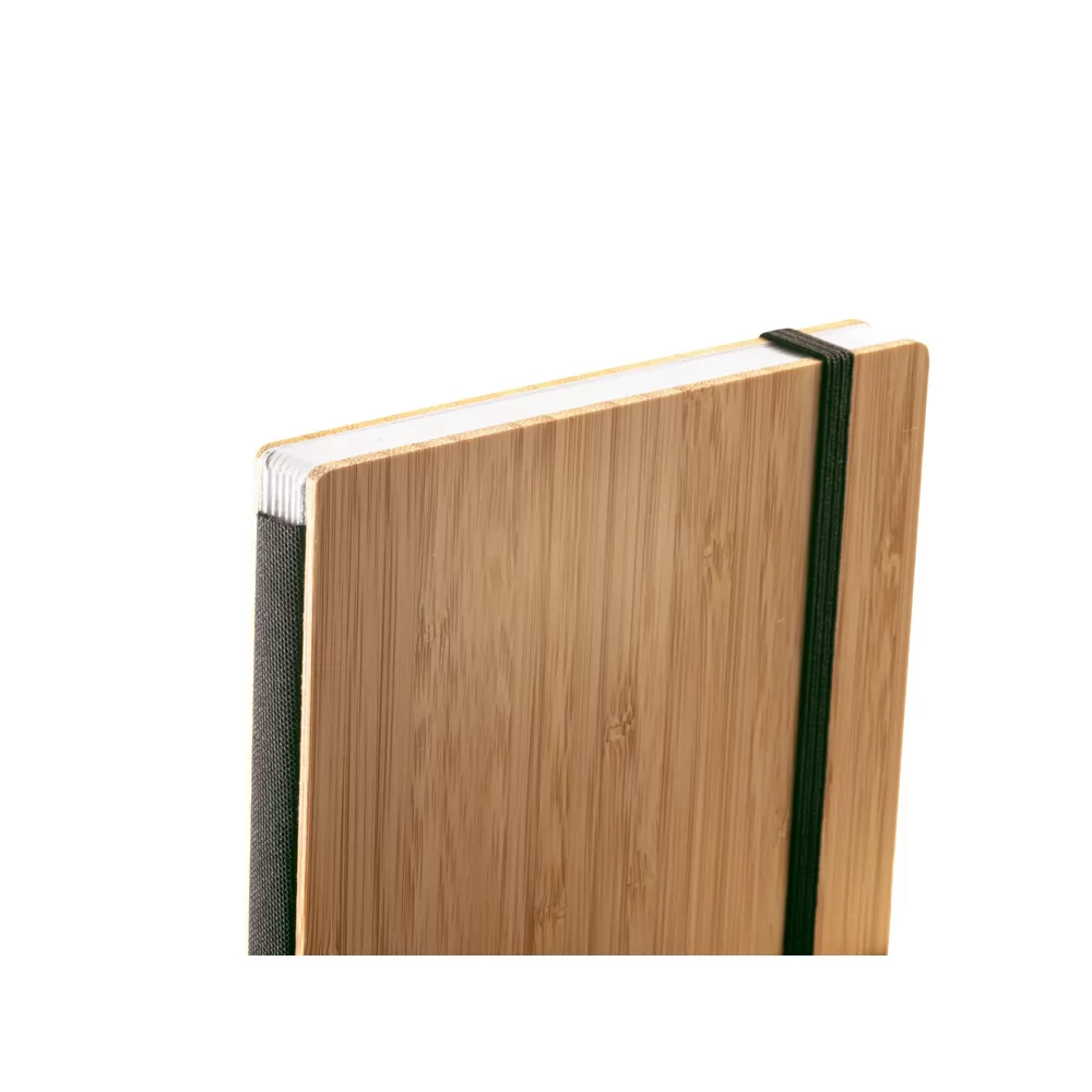 Caderneta de bolso de capa e contracapa em placa de bambu Personalizada
