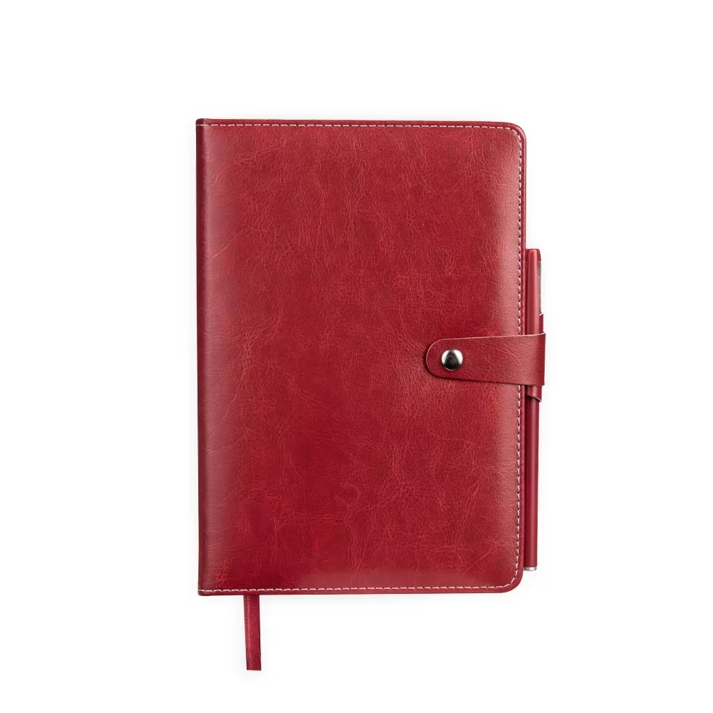 Caderneta de Couro Sintético Personalizada