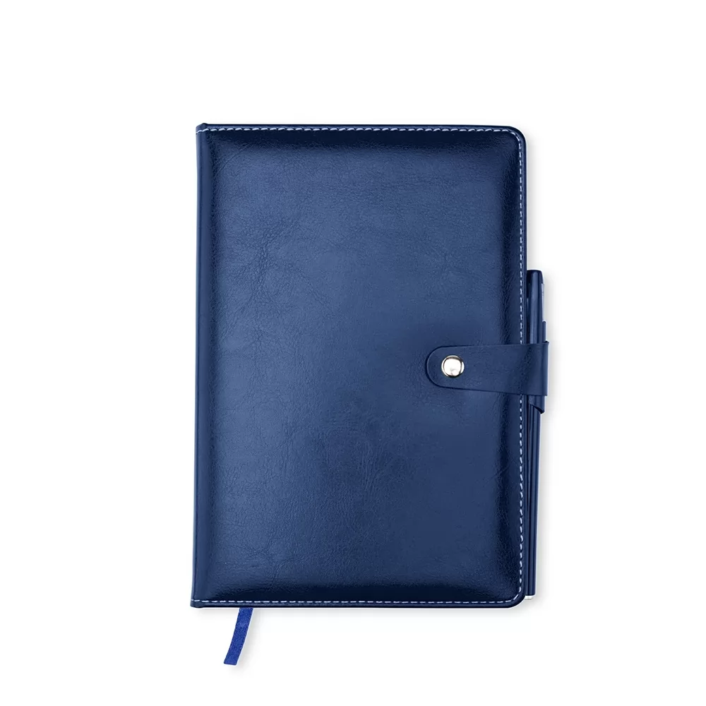 Caderneta de Couro Sintético Personalizada