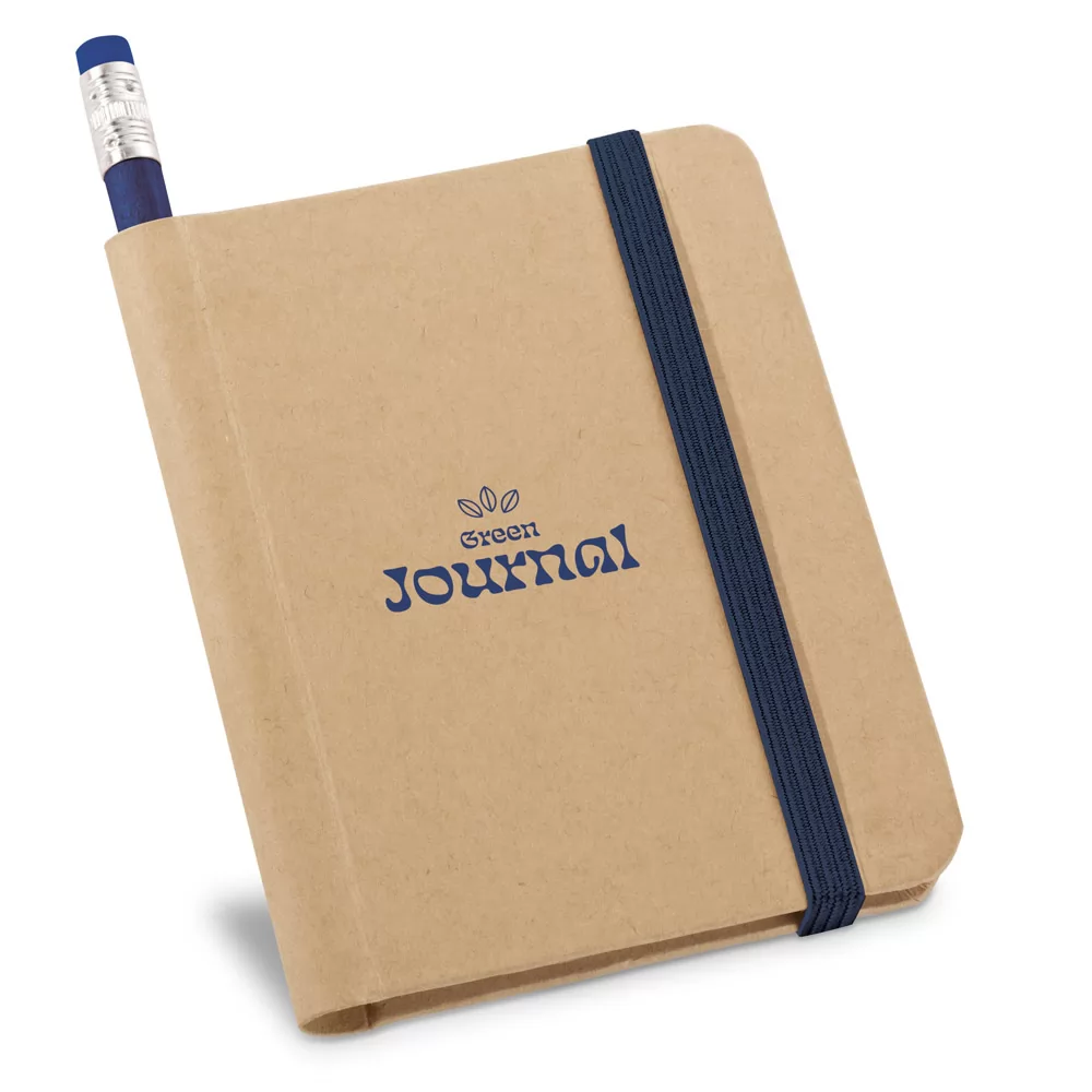 Caderneta Ecológica com Lápis Personalizada Caderneta Ecológica com Lápis Personalizada