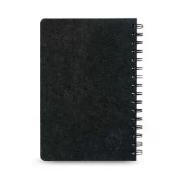 Caderno A5 com Capa em Feltro Reciclado Personalizado Caderno A5 com Capa em Feltro Reciclado Personalizado