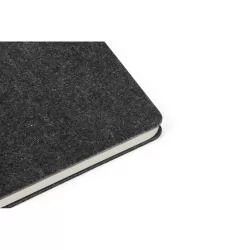 Caderno A5 com Capa em Feltro Reciclado Personalizado Caderno A5 com Capa em Feltro Reciclado Personalizado