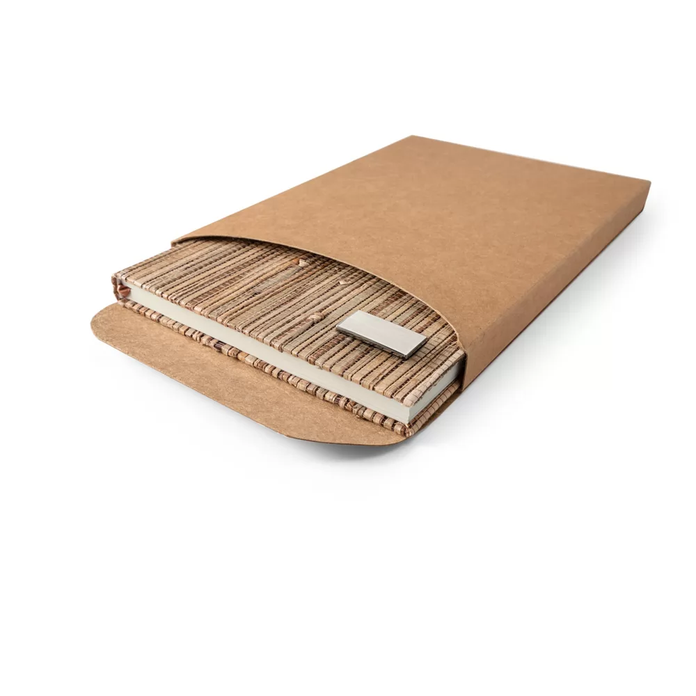 Caderno A5 Com Capa em Palha Natural Personalizado Caderno A5 Com Capa em Palha Natural Personalizado