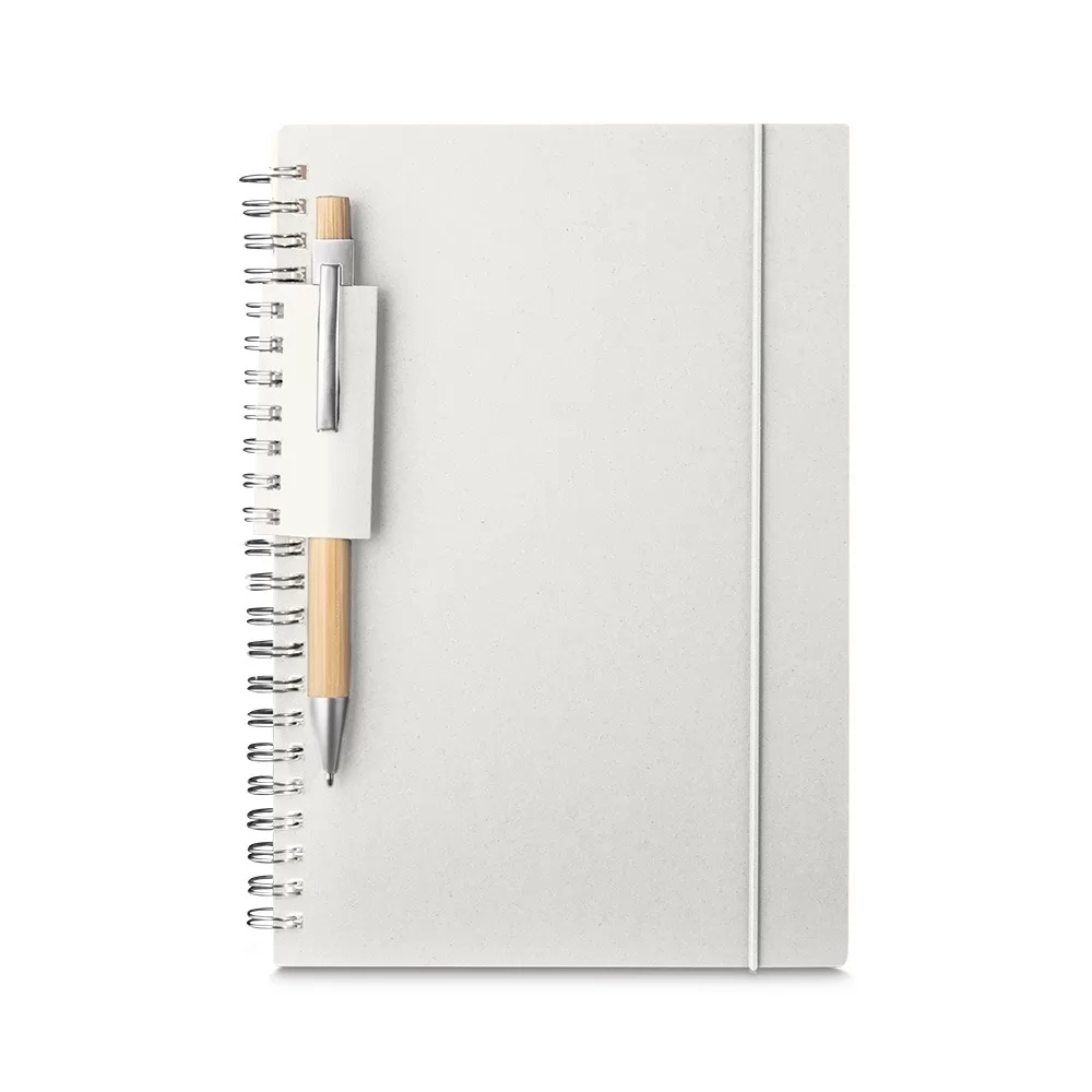 Caderno A5 Papel Reciclado Personalizado