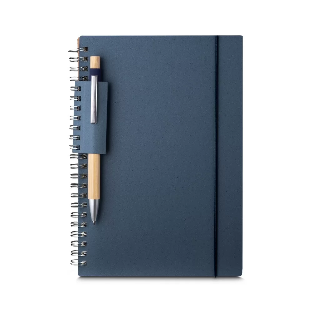 Caderno A5 Papel Reciclado Personalizado