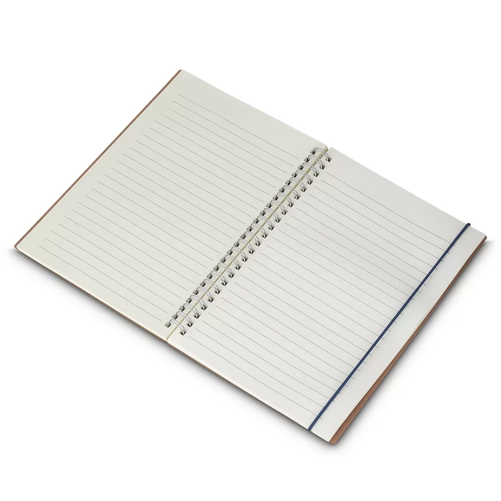 Caderno A5 Papel Reciclado Personalizado