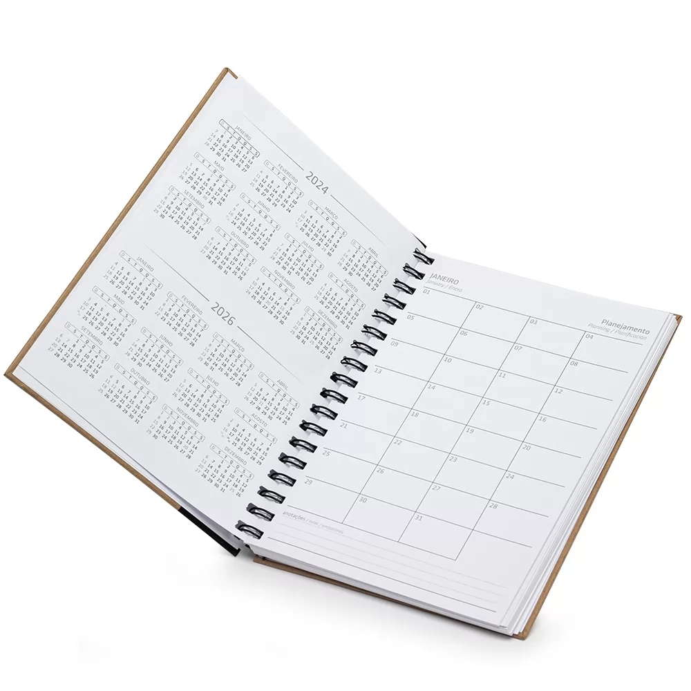 Caderno Capa Kraft Personalizado Caderno Capa Kraft Personalizado