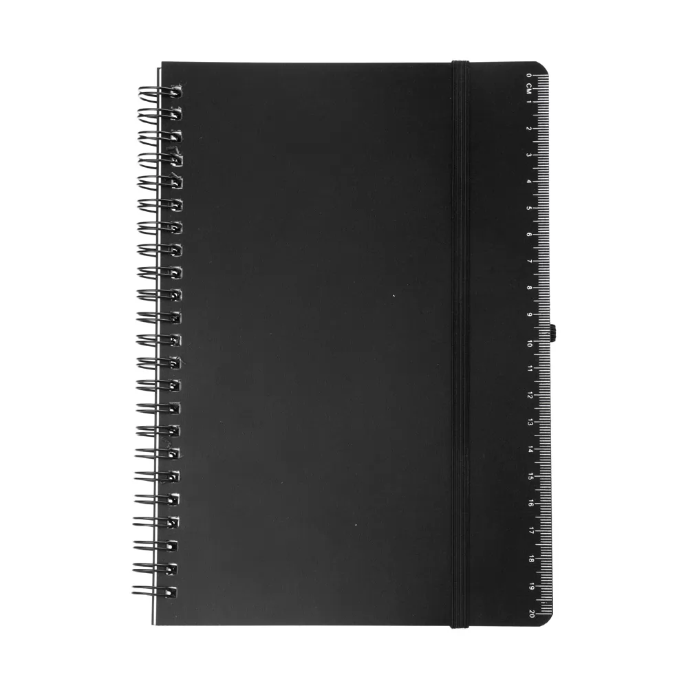 Caderno de Anotações em PP reciclável Personalizado Caderno de Anotações em PP reciclável Personalizado