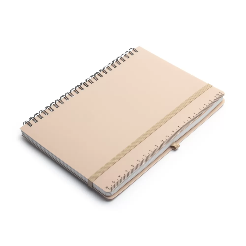 Caderno de Anotações em PP reciclável Personalizado Caderno de Anotações em PP reciclável Personalizado