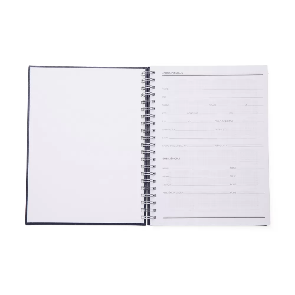 Caderno de Couro Sintético Personalizado Caderno de Couro Sintético Personalizado