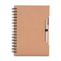 Caderno de Papelão com Caneta Personalizado Caderno de Papelão com Caneta Personalizado