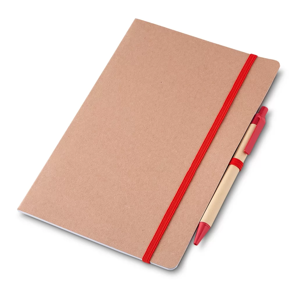 Caderno Ecológico com Caneta Personalizado Caderno Ecológico com Caneta Personalizado