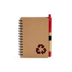 Caderno Ecológico com Caneta Personalizado Caderno Ecológico com Caneta Personalizado