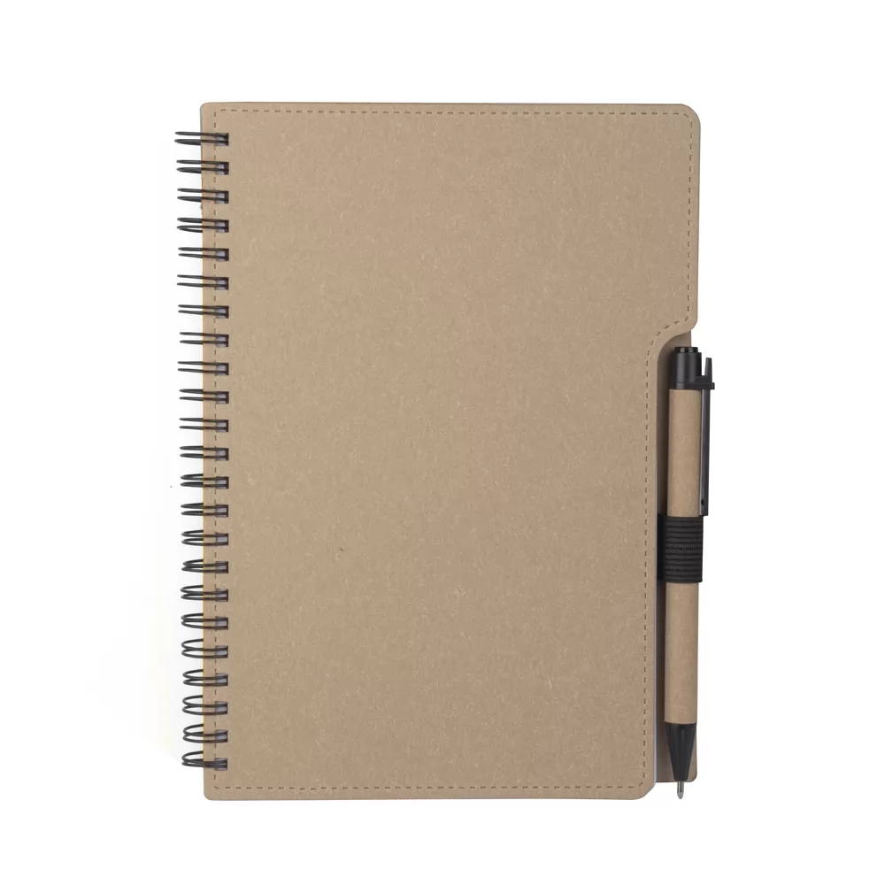 Caderno em papelão reciclável Personalizado Caderno em papelão reciclável Personalizado