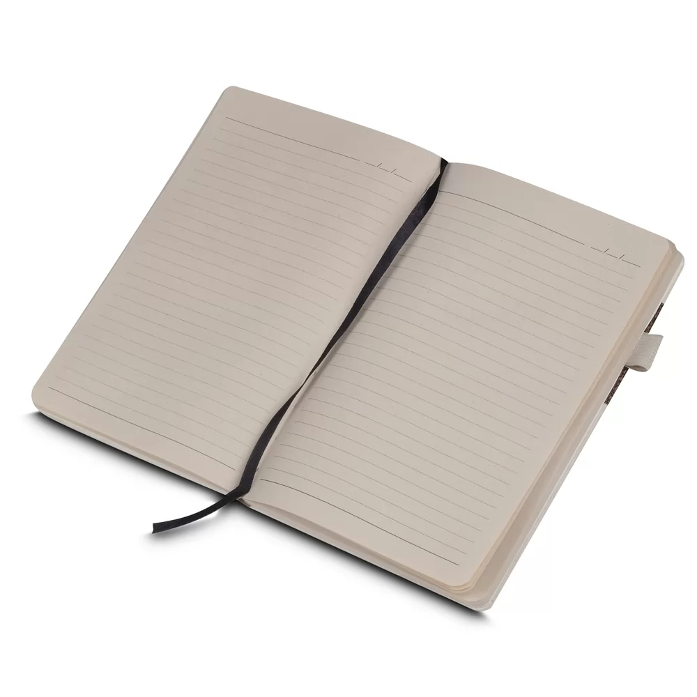 Caderno Fibra de Cana e Café Personalizado Caderno Fibra de Cana e Café Personalizado