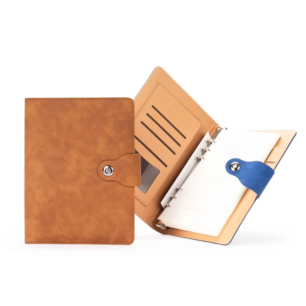 Caderno Fichário PU Personalizado