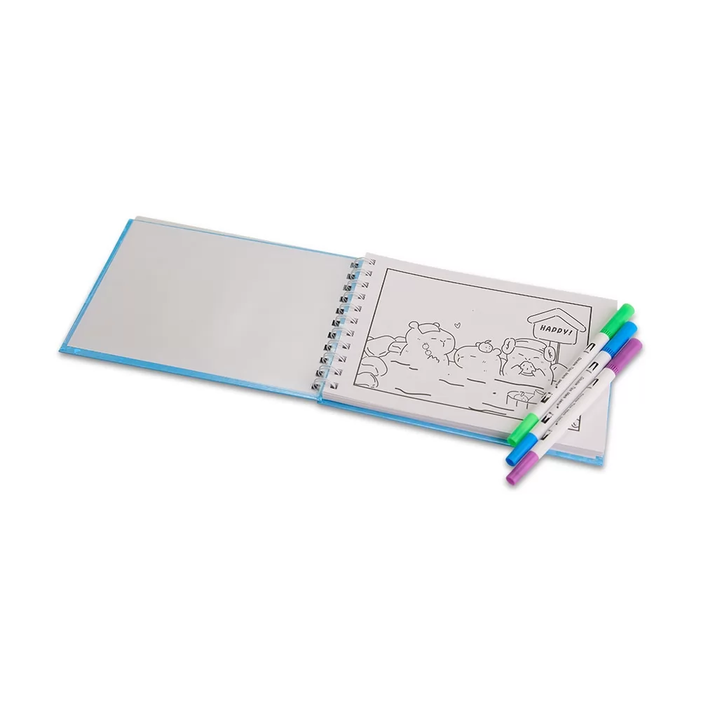 Caderno Para Colorir Capivara Personalizado Caderno Para Colorir Capivara Personalizado