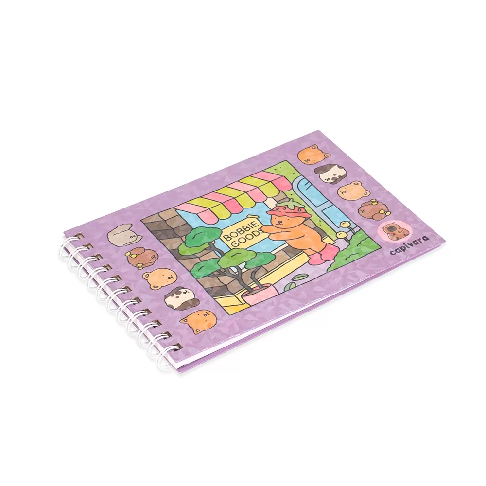 Caderno Para Colorir Desenho Animado Personalizado