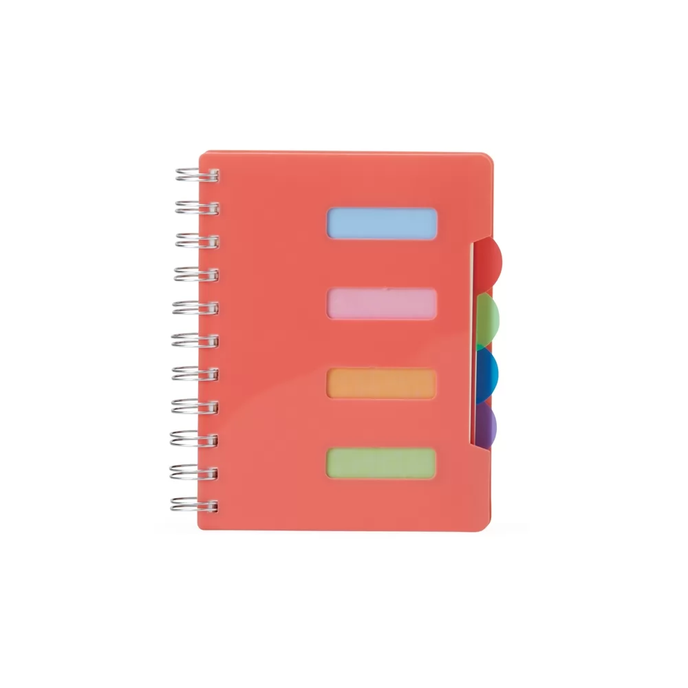 Caderno Pequeno com Divisórias Personalizado Caderno Pequeno com Divisórias Personalizado