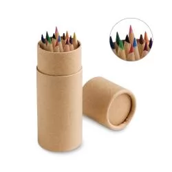 Caixa com 12 lápis de cor Personalizada Caixa com 12 lápis de cor Personalizada