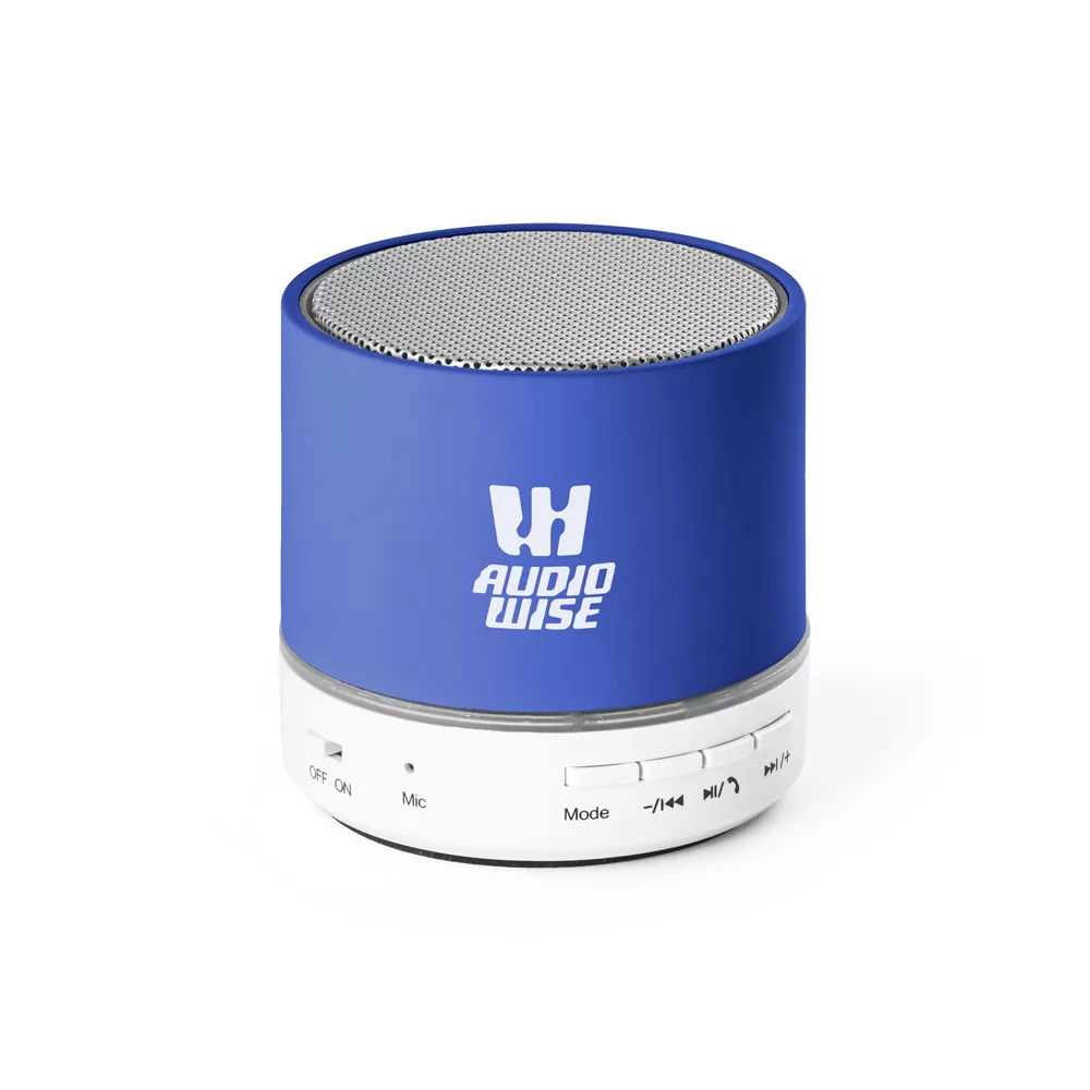 Caixa de som com microfone em ABS Personalizada