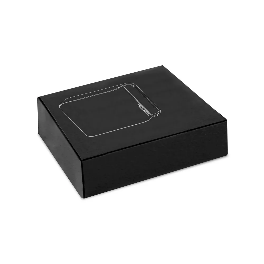 Caixa de som com microfone em ABS Personalizada