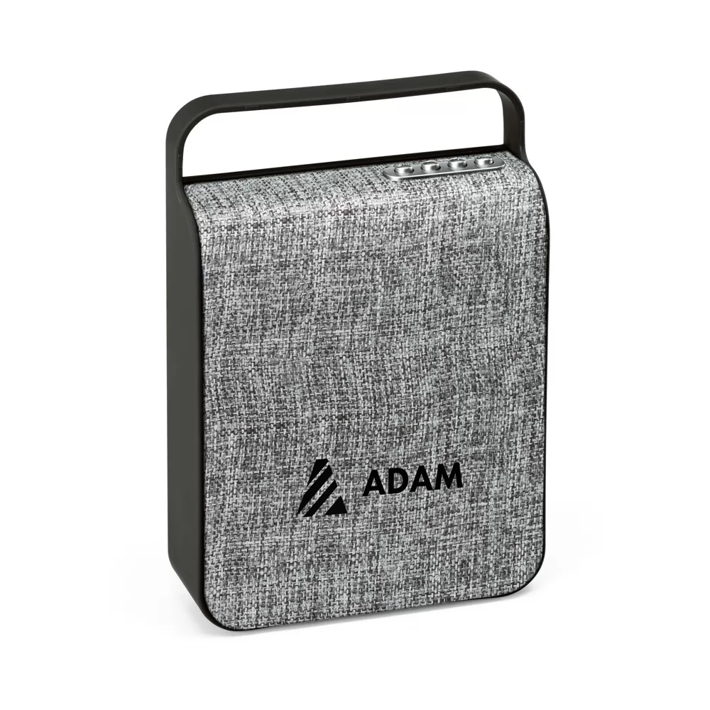 Caixa de som com microfone em ABS Personalizada