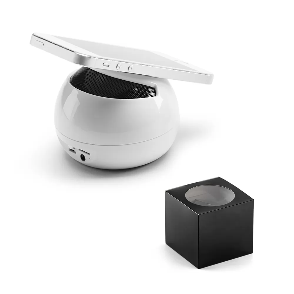 Caixa de som em ABS com microfone Personalizada